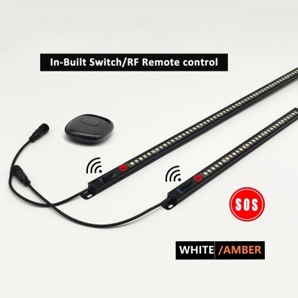 Dual-color Camping Light Bar with RF