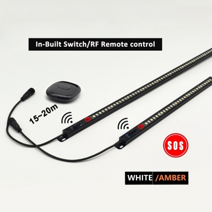 Dual-color Camping Light Bar with RF
