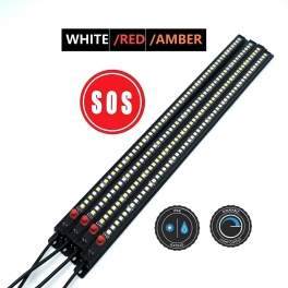 12V Triple-color Led Camping Light Bar
