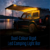 DC12V Dual-color Led Canopy Light Bar Amber+White
