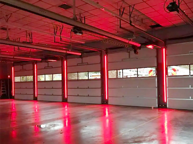 Parking Lot Warning Lights