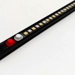Dual Colour IP67 Waterproof Red+White Led Camping Light Bar/Rigid Strip Light