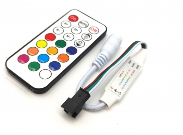 Mini Addressable Led Controller (with RF remote control)