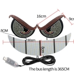 Decorative Car Window Lighting | Devil Eyes Style