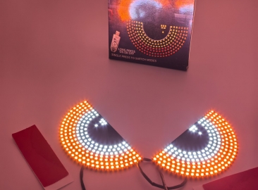 Decorative Car Window Lighting | Devil Eyes Style