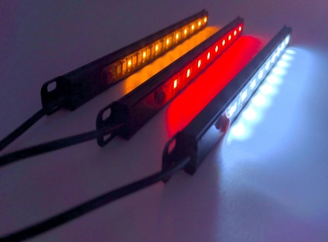 Tri-color LED Camping Light Bar 30cm