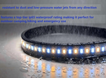 5V Dual-Color Flexible Camping Light