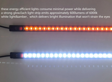 Dual-color LED Camping Light Bar 90cm