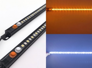Dual-color LED Camping Light Bar 60cm