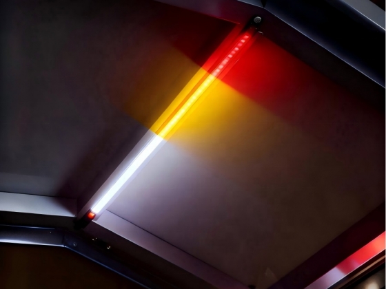 12V Tri color Camping Light Bar