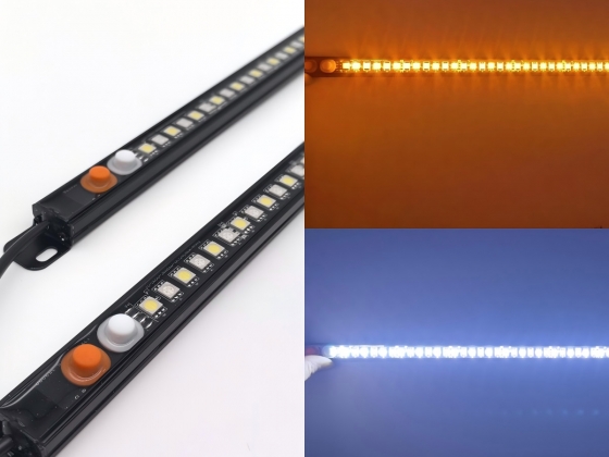 12V Amber White Camping Bar Light